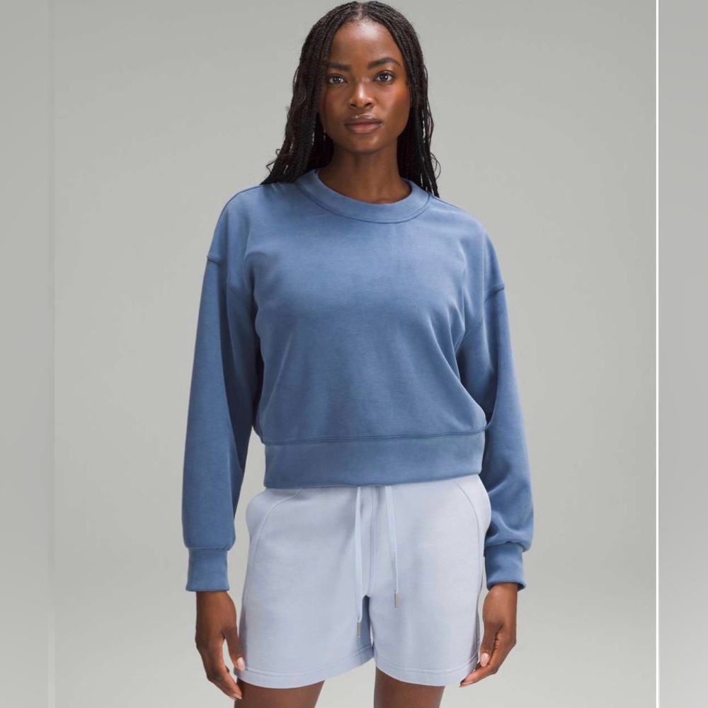 Lululemon Softstreme Perfectly Oversized Cropped Crew